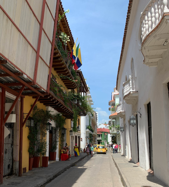 streets of cartagena